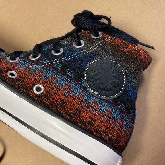 Converse Colorful Woven High Top Chuck Taylor All Star Sneakers - Picture 8 of 16